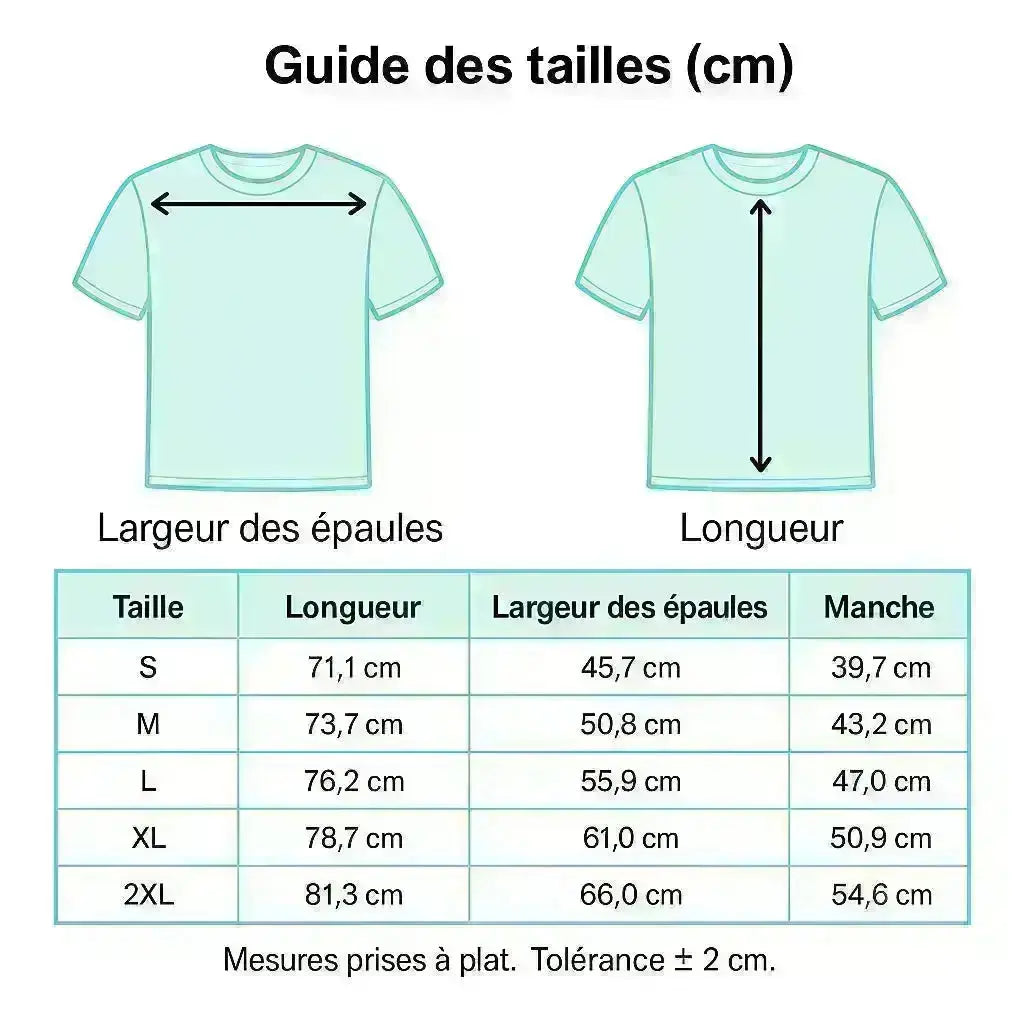 T-shirt unisexe Meute Sauvage – Blanc & Noir (Ange/Démon) Meute Sauvage
